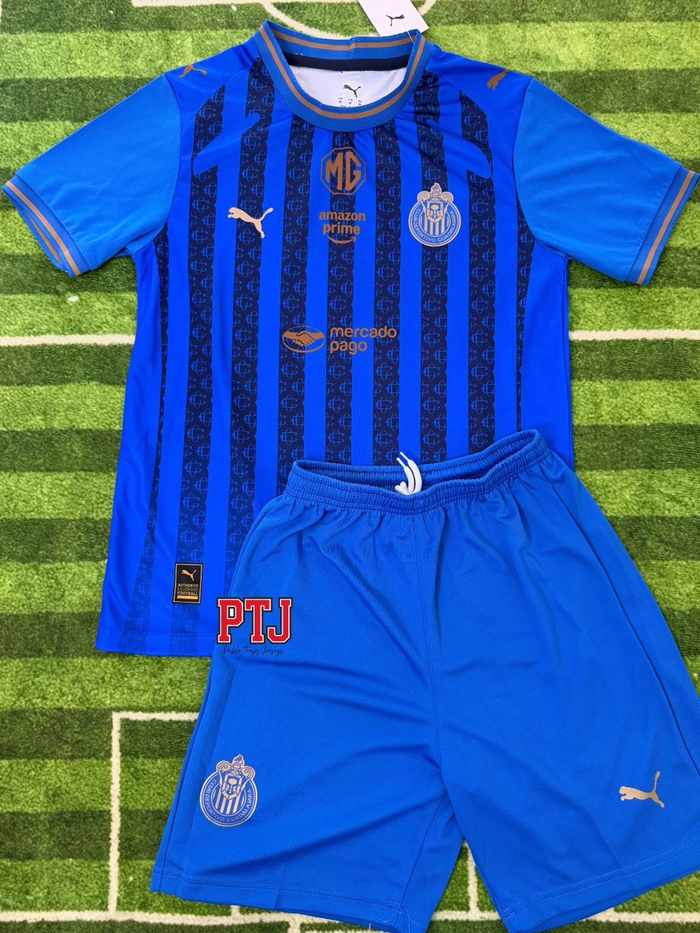Blue Chivas Home Soccer Jersey KIDS